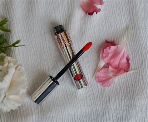 YSL Grab Me Red Volupte Liquid Color Balm Review